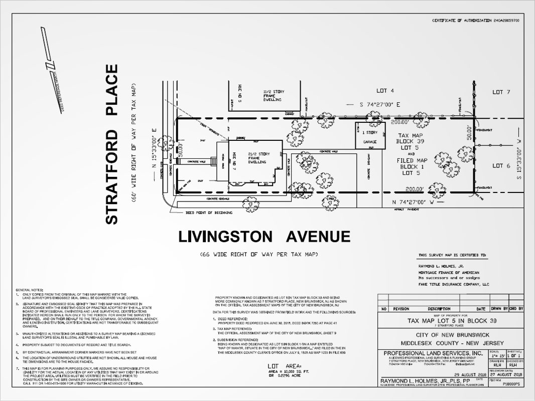 NJ Title Surveyor